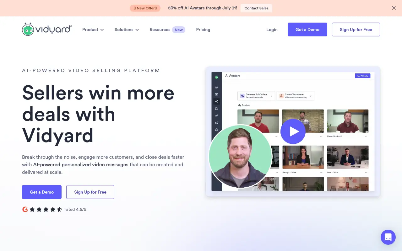 Vidyard screenshot