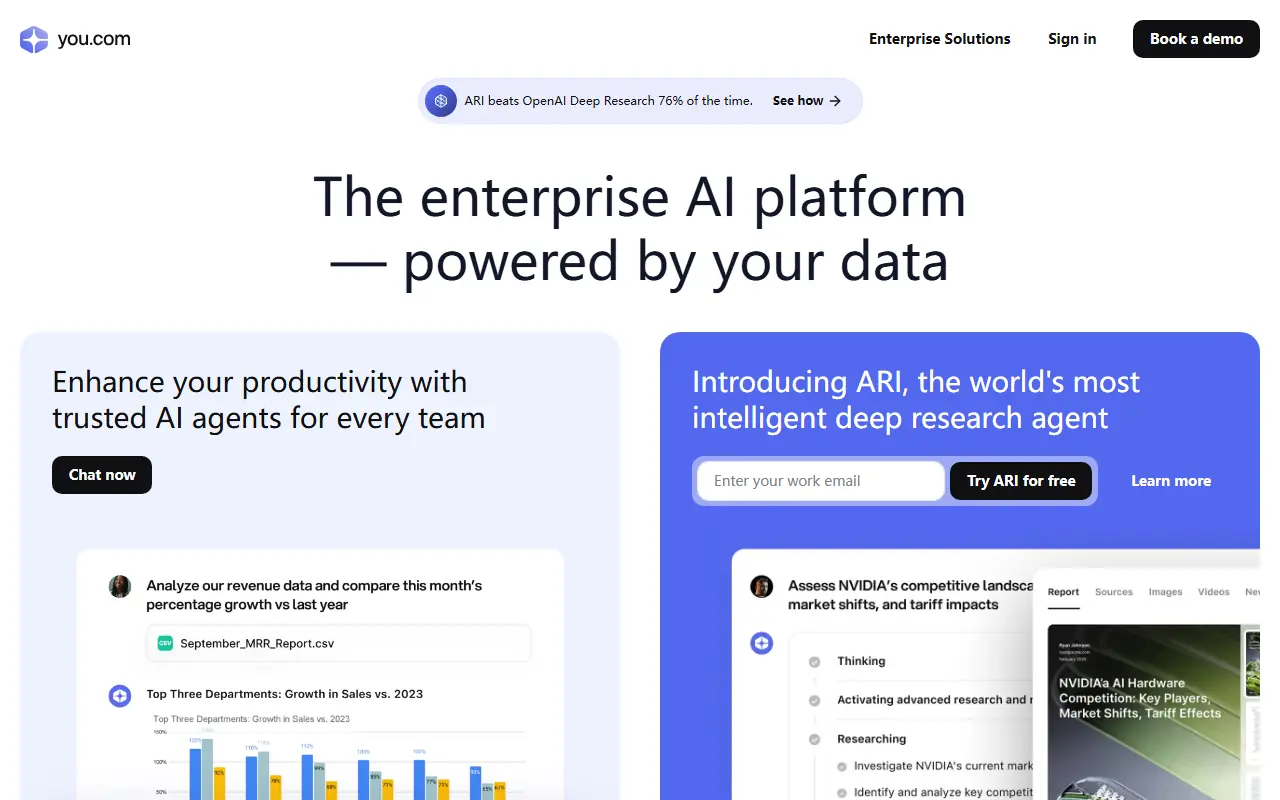 You.com screenshot